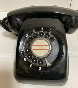  black telephone dial type 600-A2