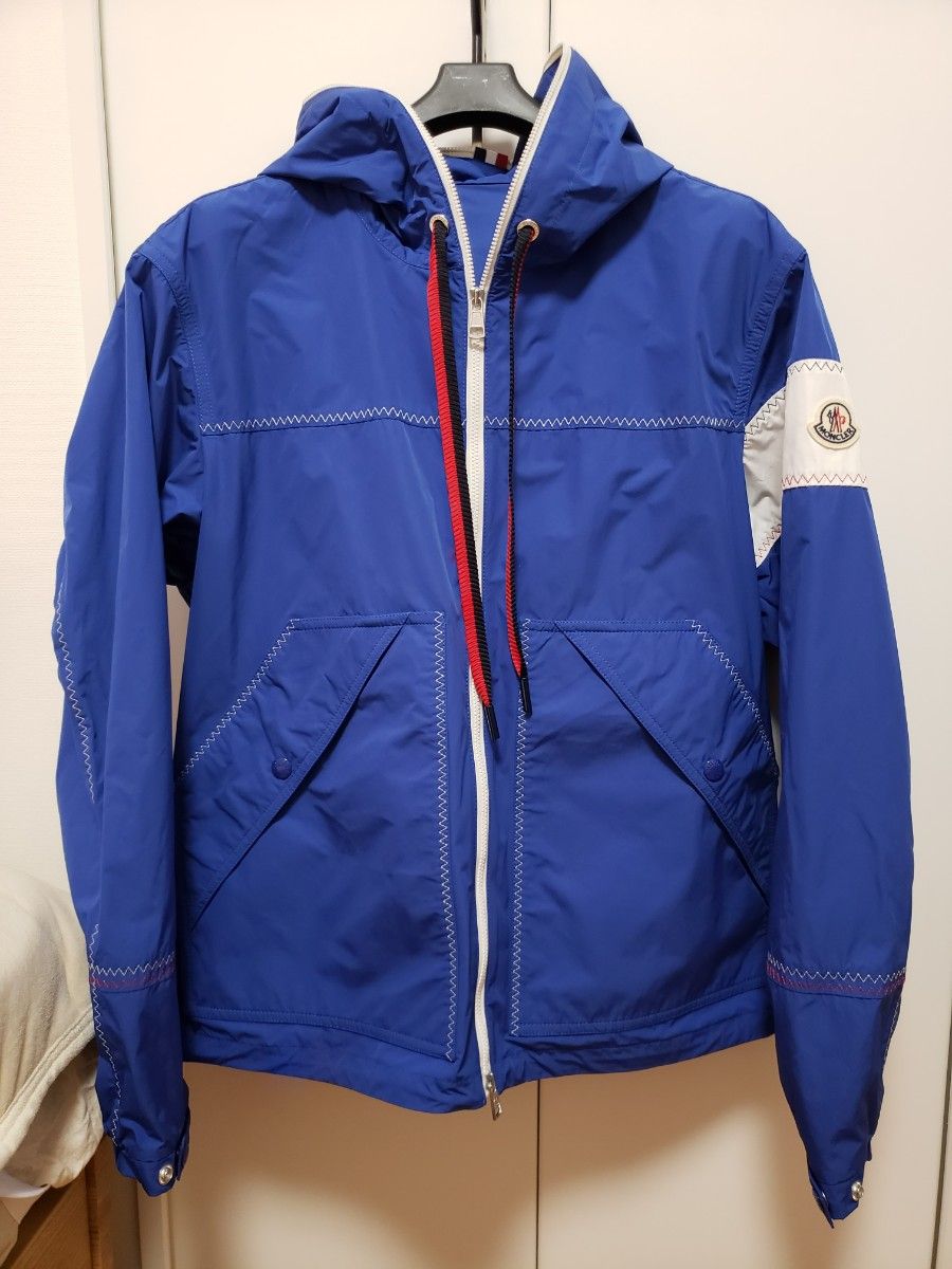 美品 モンクレール ナイロンジャケット CRISTIAN ミリタリーブルゾン
