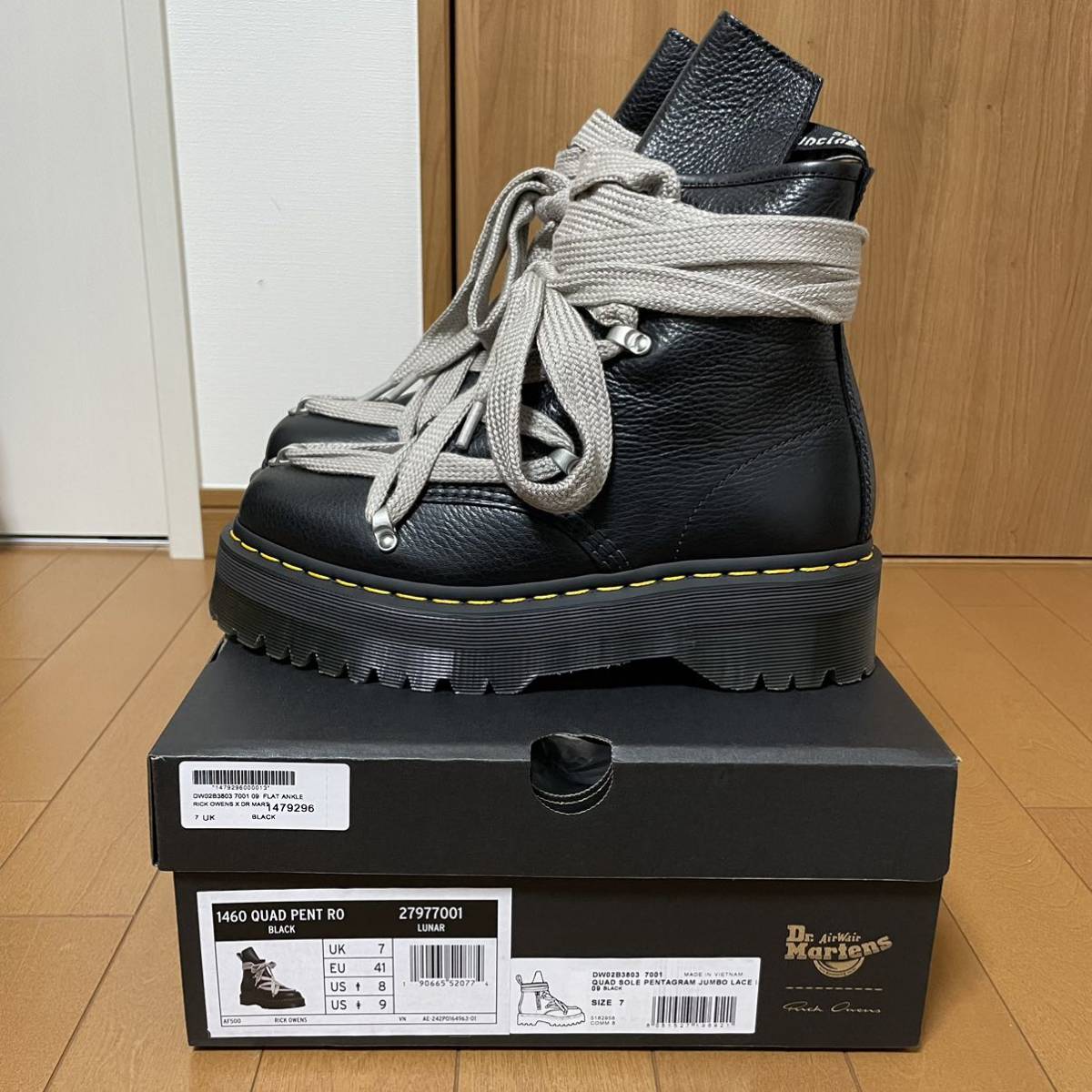 ヤフオク! -rick owens ブーツの中古品・新品・未使用品一覧