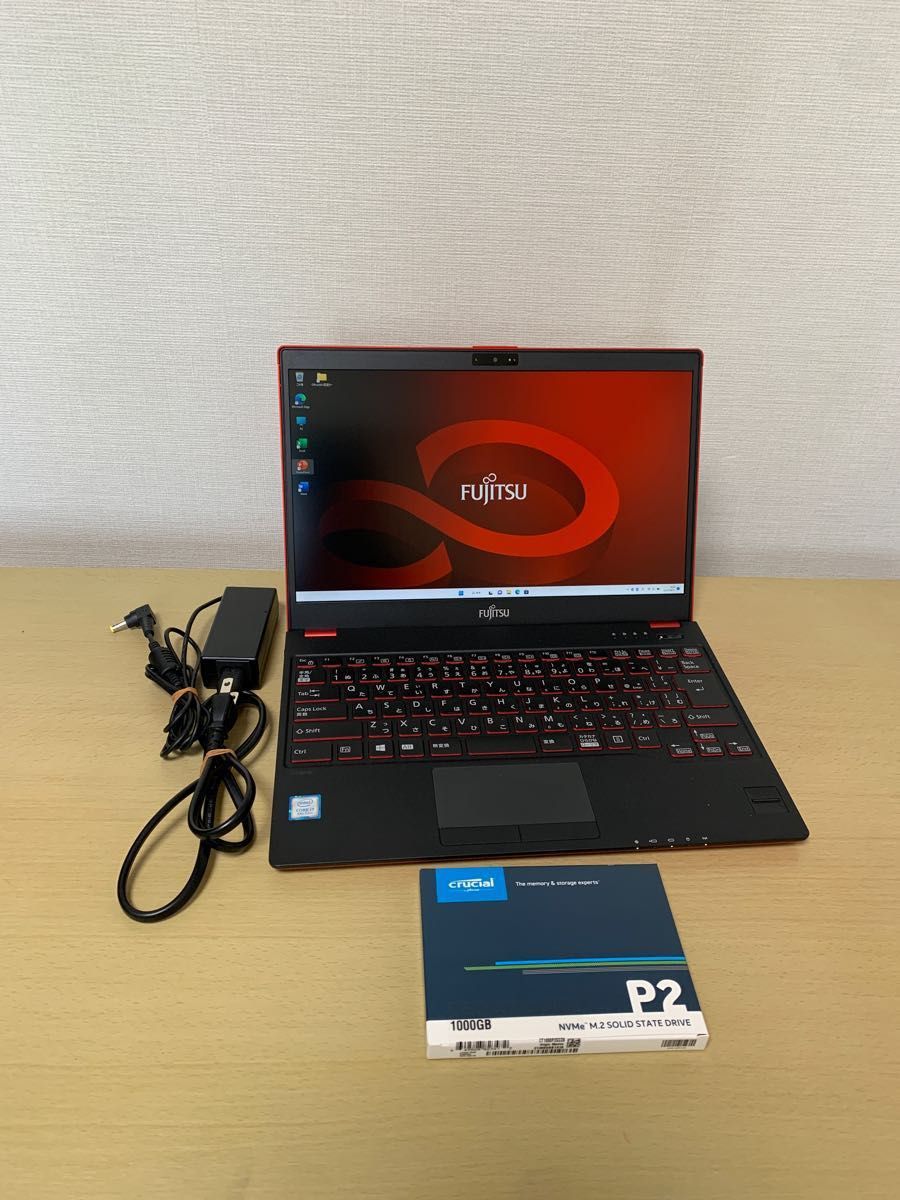 スノーブルー 本体状態追加 大幅値下げ中 富士通 PC LIFEBOOK U9312/J