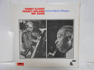 【UK LP】KENNY CLARKE FRANCY BOLAND AT HER MAJESTY'S PLEASURE...