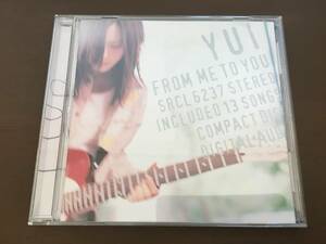 CD/YUI　FROM ME TO YOU/①/【J4】 /中古