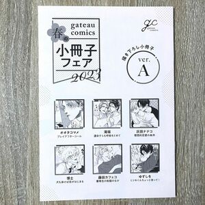 【gateau】gateauコミックス春の小冊子フェア2023 小冊子A