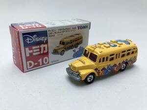 トミカ D-10 ディズニーコレクション　いすゞ　ボンネットタイプバス　ジーニー　tomy disney