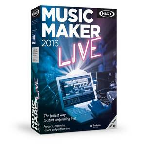 送料無料☆即決 MAGIX Music Maker 2016 Live マジックス ミュージック メーカー