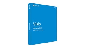 即決☆送料無料! Microsoft Visio 2016 Standard パッケージ版 ダウンロード版へ変更の可能性あり マイクロソフト