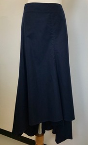 o price cut middle! new goods * theory * fish tail skirt * navy 