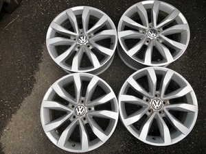 VW Volkswagen Жук 5C0601025F Volkswagen Жук подлинный алюминий 17 дюймов 7J +43 57,1 Golf Passat Tiguan