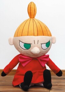 【リトルミイ 赤】MOOMIN ムーミン リトルミイぬいぐるみ 赤・緑 レッド 単品 BIG ぬいぐるみ 新品 タグ付き 座高約30cm LF2