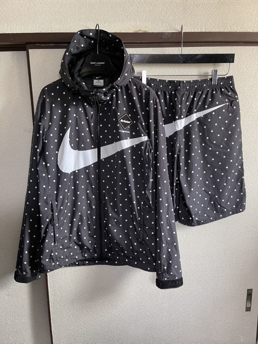 Nike FCRB bristol POLKA DOT セットアップ-