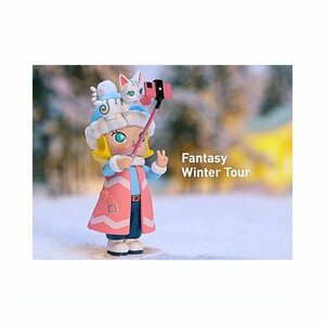 フィギュア　Fantasy Winter Tour　POPMART MOLLY イマジナリー ワンダリング シリーズ　ポップマート　マスコット　人形　自撮り
