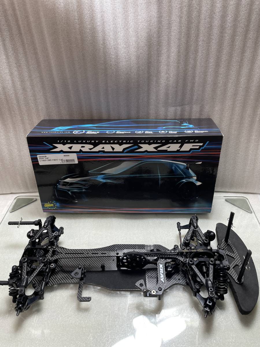 蔵 最終値引き 24時間以内発送 美品#XRAY X4 箱 軽量ボディつき
