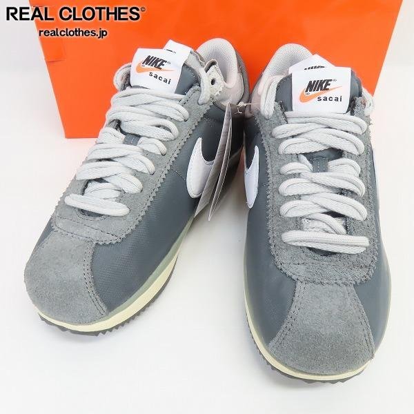未使用】sacai×NIKE/サカイ×ナイキ ZOOM CORTEZ SP IRON GREY ズーム