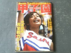 【甲子園２００７ 第８９回全国高校野球選手権大会（週刊朝日８/１５増刊号）】代表４９チームの戦力分析等