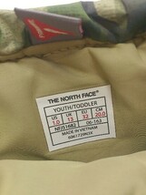 ◇ THE NORTH FACE NFJ51682 キッズ 子供靴 総柄 ロング ヌプシ ブーツ サイズ200cm カーキ ブラック ベージュ メンズ P 1211080000289_画像4