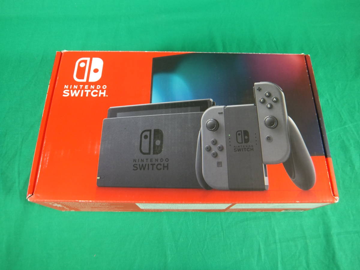 なるべく】 Nintendo Switch - Nintendo Switch グレー 新型 中古品の