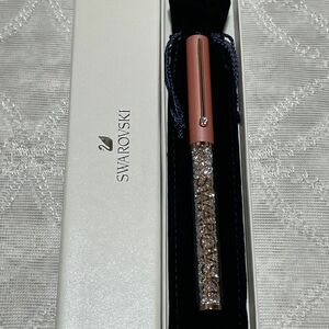 【新品未使用】SWAROVSKI スワロフスキーボールペン Crystalline Gloss ピンク 