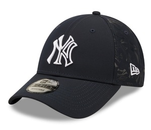 NY ヤンキース MLB ★ New Era モノグラム ネイビー キャップ B