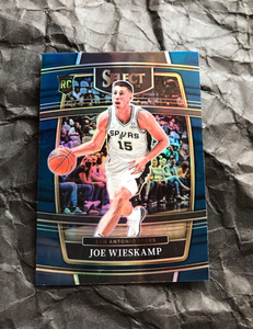 ルーキーカード ジョー・ウィースキャンプ Joe Wieskamp 2021-22 Panini Select basketball RC #18 トレーディングカード　