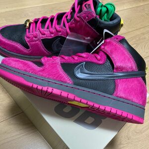 Run The Jewels × Nike SB Dunk High ランザジュエルズ　黒タグ