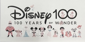 Disney 100周年記念 バスタオル／新品！送350