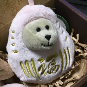 Новый Starbucks Daruma Tokyo Surge Limited Bear Alista Cats плюшевые розовые медведь