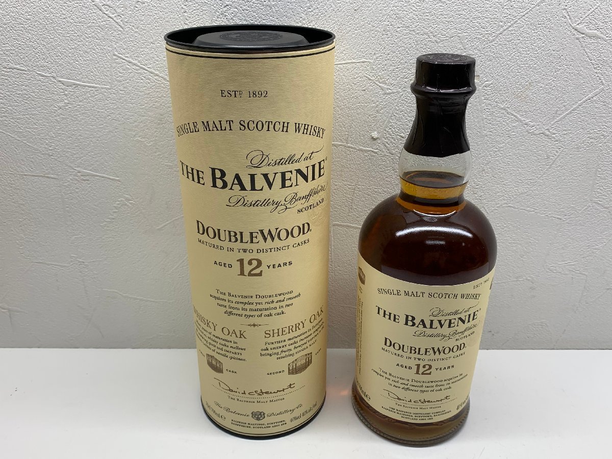 未開栓】BALVENIE バルヴェニー12年 古酒 シングルモルト スコッチ