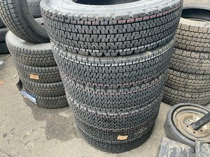 新品 未使用 225/80R17.5 BRIDGESTONE W900 2021年製 バリ山スタッドレス 6本セット