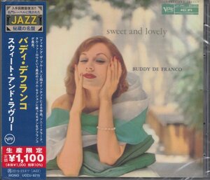 即決JAZZ ５【バディ・デフランコ / スウィート・アンド・ラヴリー～入手困難盤復活!! 名門レーベルに残されたジャズ秘蔵の名盤】新品