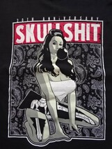 【SKULLSHIT】20周年記念 Tシャツ ブラック SIZE:XL (スカルシット)_画像4