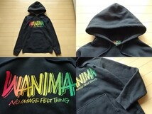 【WANIMA】Everybody!! TOUR2018 スウェットパーカー ブラック SIZE:LARGE (ワニマ)_画像5