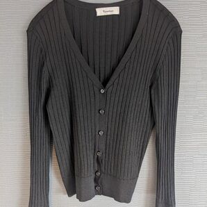 22-リランドチュール★黒ブラックカーディガン(38)