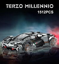 【国内発送＆送料込み】箱なし LEGO互換 ランボルギーニ テルツォ ミッレニオ Lamborghini_画像1