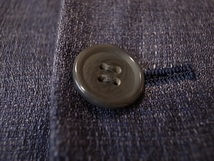 R-1 homme 春夏 麻100％ リネン ３釦 紺 テーラード ジャケット ブレザー サイズ M_画像4