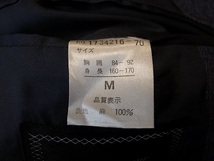 R-1 homme 春夏 麻100％ リネン ３釦 紺 テーラード ジャケット ブレザー サイズ M_画像8