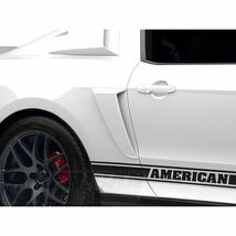 税込 MMD サイドスクープ エアロ 未塗装 10-14y マスタング V6 V8 GT GT500 エレノア 即納 在庫品_画像6