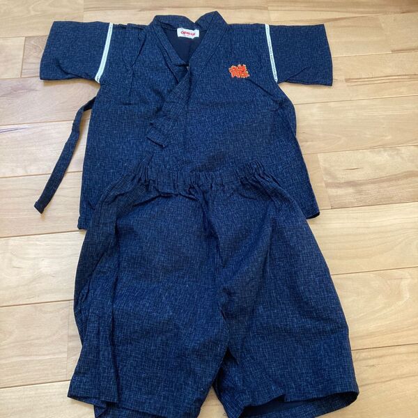 甚平 上下セット サイズ95 used品