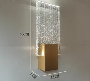 モダ ンラグジュアリー バブル ウォールリビングルーム 背景 壁取り付け用燭台