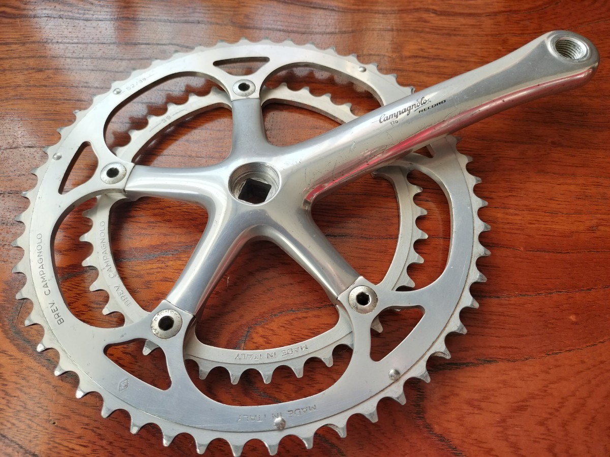 高級ブランド レコード カンパニョーロ クランク 未使用品 Campagnolo