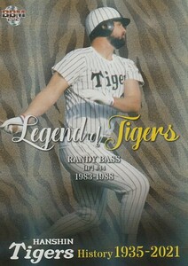 BBM 2021 Hansshin Tigers История ванна /50 Параллельная LT06 Legend of Tigers