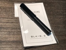 ブライトリバー　BLストレートフェルール　ブラック　穴径8.5mm_画像1