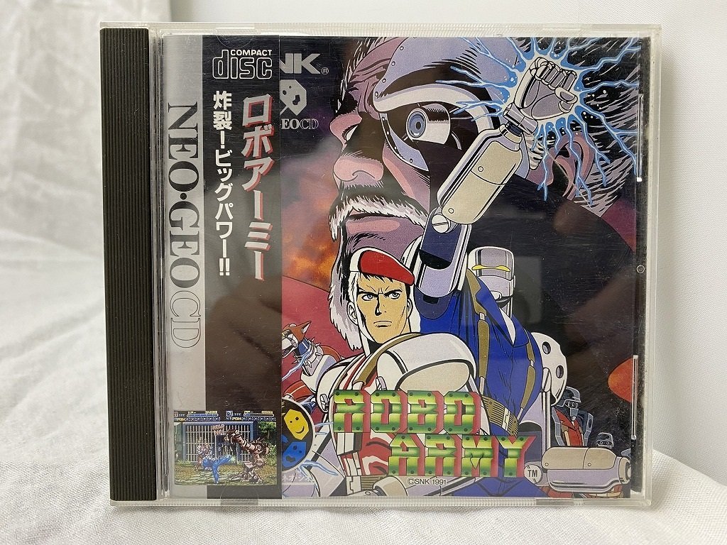 競売 純正インスト+取扱説明書 ロボアーミー ROBO ARMY MVS NEOGEO