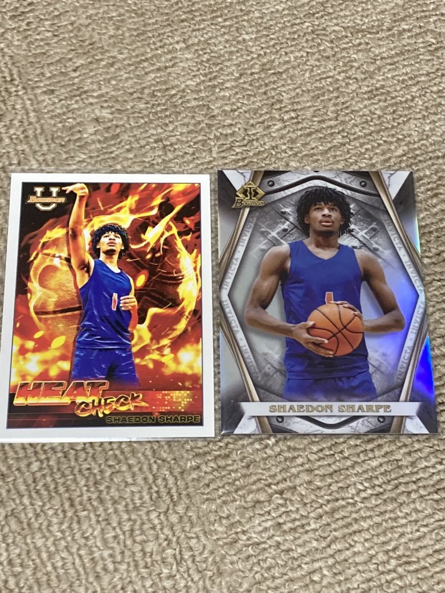 SHAEDON SHARPE】TOPPS BOWMAN UNIVERSITY BASKETBALL(BIG KAHUNA 7