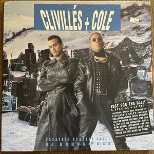 US盤　プロモ　12“×4 Clivilles & Cole / Clivilles & Cole's Greatest Remixes (Volume 1 - DJ Bonus Pack) C4S 4296