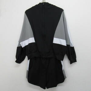 87-00353 [Outlet] Эксклюзивная спортивная одежда верхняя и нижняя часть 5-пексовых наборов Ladies XL Size Black, серый белый