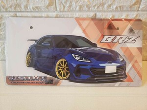 BRZ　ZDB　エアロ　ナンバープレート　展示用 UV印刷　Bl　/　車体ステッカー　オリジナルプレート /　車高短 / BRZG-produce