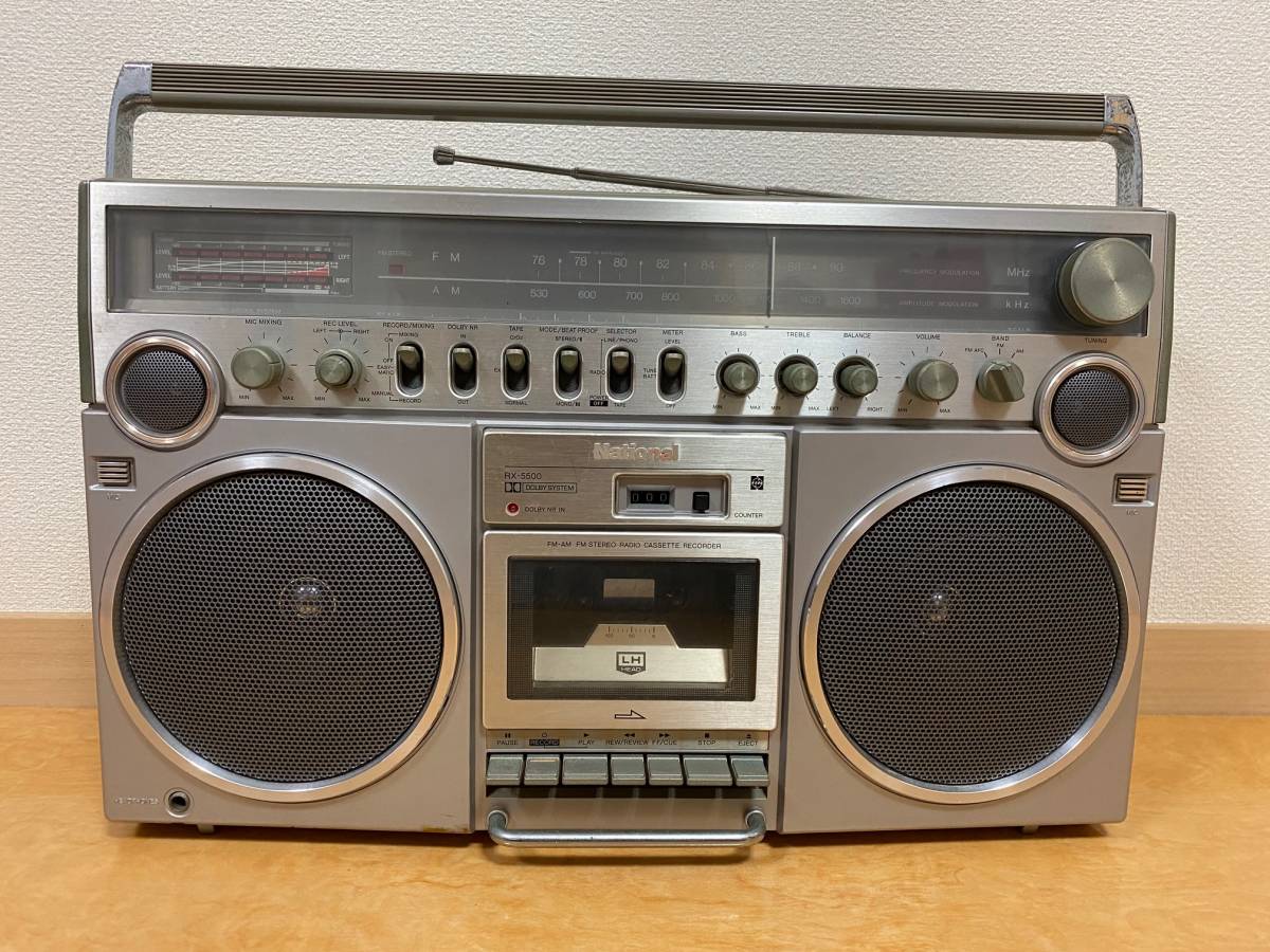 ヤフオク! -「5500」(ラジカセ) (カセットデッキ)の落札相場・落札価格