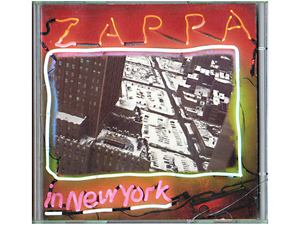 ★2枚組『Zappa In New York』Frank Zappa★オビ＆16頁カタログ付★『ザッパ・イン・ニューヨーク』フランク・ザッパ★プラケースヒビ割れ