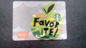 2018*TEACHER cardboard attaching *Favorite* North America Starbucks limitation card 