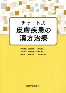 チャート式皮膚疾患の漢方治療／内海康生(著者),大竹直樹(著者),武市牧子(著者),黒川晃夫(著者)